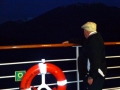 Dr. Mann passing the Robson Bight-Michael Bigg Ecological Reserve and remembering his mentor Dr. Michael Bigg during he & Christa's 2013 Alaskan cruise on Tuesday morning June 4th on-board the Norwegian Cruise Line's "Sun" at 4:17 am.