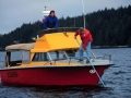 Carrying on his research are the remaining "Canadian Big Three" of Dr. John Ford and Dr. Graeme Ellis collecting samples