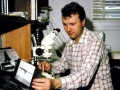 Dr. Michael A. Bigg in his Nanaimo, BC office